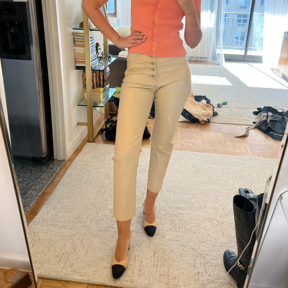 JOSEPH Genuine Leather Pants